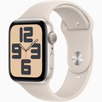 Apple Watch SE 2nd Gen GPS 40mm Starlight Aluminium Case with Starlight Sport Band - S/M Apple Watch SE 2nd Gen GPS 40mm Starlight Aluminium Case with Starlight Sport Band - S/M