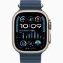 Apple Watch Ultra 2 GPS + Cellular 49mm Titanium Case with Blue Ocean Band