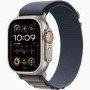 Apple Watch Ultra 2 GPS + Cellular 49mm Titanium Case with Blue Alpine Loop - Small