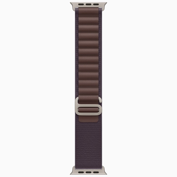 Apple Watch Ultra 2 GPS + Cellular 49mm Titanium Case with Indigo Alpine Loop - Medium
