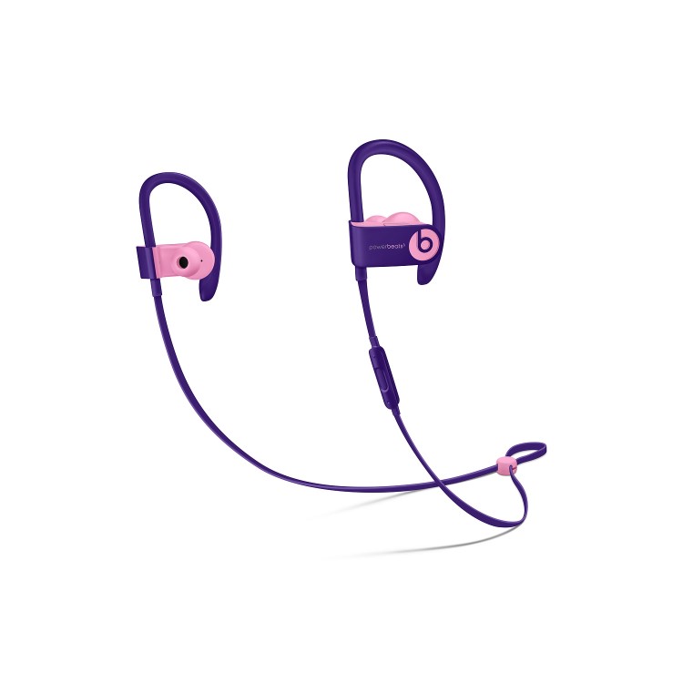 Beats Powerbeats3 Wireless Earphones Beats Pop Collection - Pop Violet