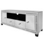 Aurora Boutique Mila Mirrored TV Unit with Crystal Inlay - TV's up to 60"