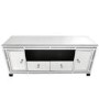 Aurora Boutique Mila Mirrored TV Unit with Crystal Inlay - TV's up to 60"