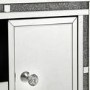 Aurora Boutique Mila Mirrored TV Unit with Crystal Inlay - TV's up to 60"