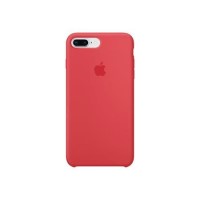 iPhone 8 Plus / iPhone 7 Plus Silicone Case - Red Raspberry