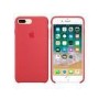 iPhone 8 Plus / iPhone 7 Plus Silicone Case - Red Raspberry