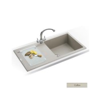 Franke MRG611CFDP Maris Single Bowl Granite Sink and Tap Propack - Coffee