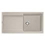 Single Bowl Inset Coffee Composite Kitchen Sink with Reversible Drainer - Franke Maris