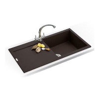 Franke MRG611OXDP Maris Single Bowl Granite Sink and Tap Propack - Onyx
