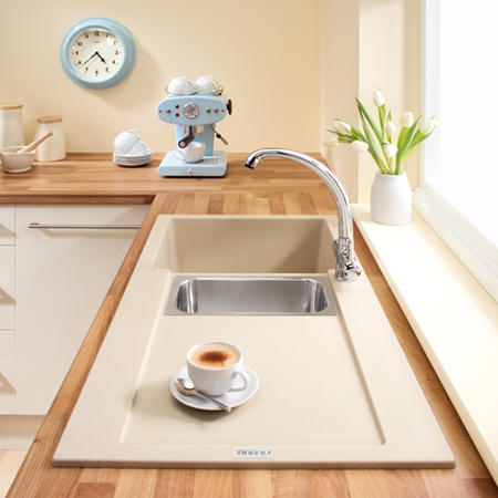 Franke MRG651CFDP Maris 1.5 Bowl Ganite Sink and Tap Designer Pack