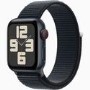 Apple Watch SE 2nd Gen GPS + Cellular 44mm Midnight Aluminium Case with Midnight Sport Loop