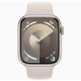 Apple Watch Series 9 GPS + Cellular 41mm Starlight Aluminium Case with Starlight Sport Band - M/L