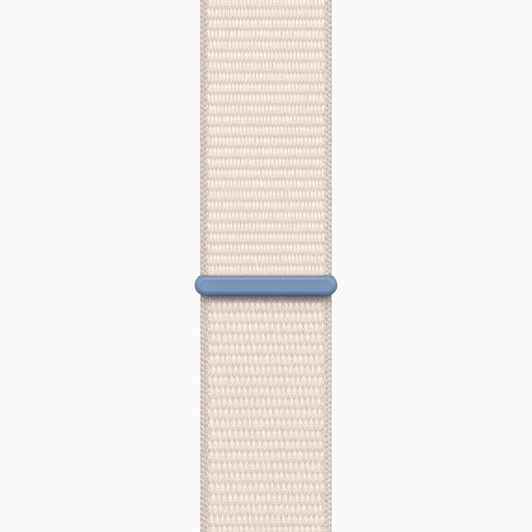 Apple Watch Series 9 GPS + Cellular 41mm Starlight Aluminium Case with Starlight Sport Loop
