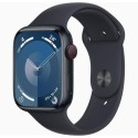 MRHR3QA/A Apple Watch Series 9 GPS + Cellular 41mm Midnight Aluminium Case with Midnight Sport Band - S/M