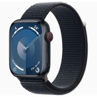 Apple Watch Series 9 GPS + Cellular 41mm Midnight Aluminium Case with Midnight Sport Loop
