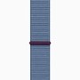 Apple Watch Series 9 GPS + Cellular 45mm Silver Aluminium Case with Winter Blue Sport Loop