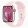 Apple Watch Series 9 GPS + Cellular 45mm Pink Aluminium Case with Light Pink Sport Band - M/L