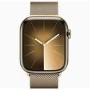 Apple Watch Series 9 GPS + Cellular 45mm Gold Stainless Steel Case with Gold Milanese Loop