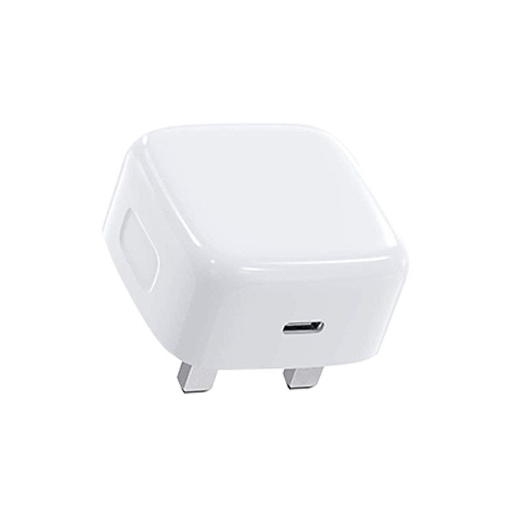 Advanced Accessories 18W USB-C PD Mains Charger - White