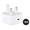 Advanced Accessories 18W USB-C PD Mains Charger - White