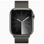 Apple Watch Series 9 GPS + Cellular 45mm Graphite Stainless Steel Case with Graphite Milanese Loop
