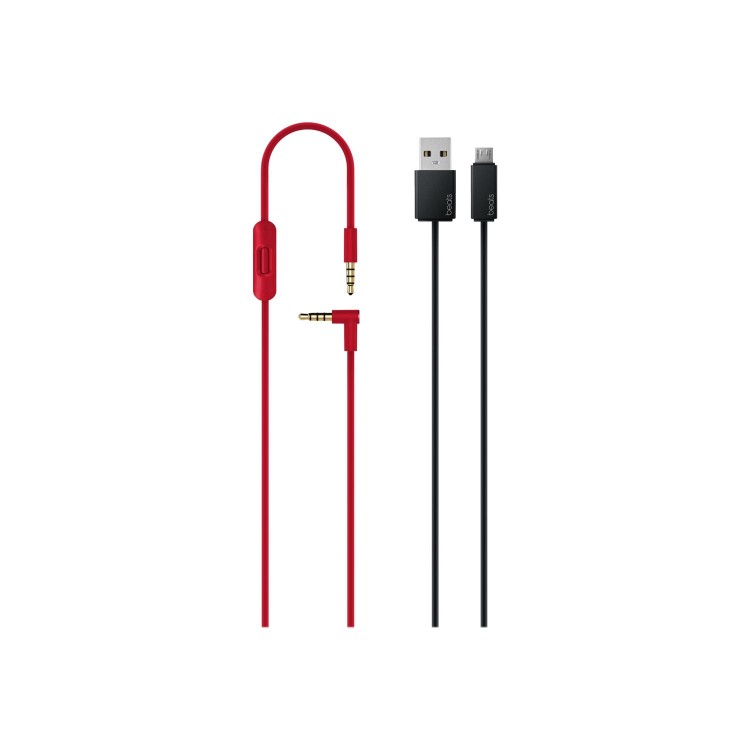 Beats Studio3 Wireless Over-Ear Headphones - The Beats Decade Collection - Defiant Black-Red