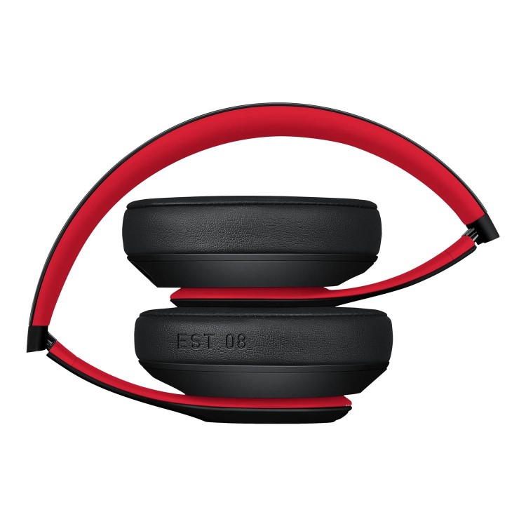 Beats Studio3 Wireless Over-Ear Headphones - The Beats Decade Collection - Defiant Black-Red