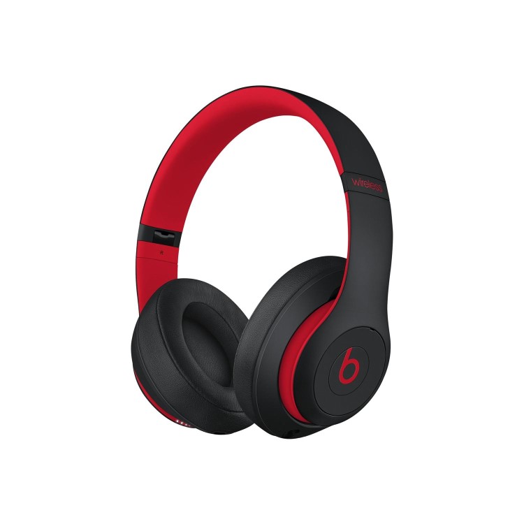 Beats Studio3 Wireless Over-Ear Headphones - The Beats Decade Collection - Defiant Black-Red