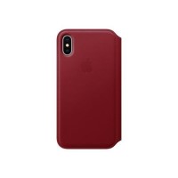 iPhone X Leather Folio - PRODUCTRED