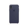 iPhone XS Silicone Case - Midnight Blue