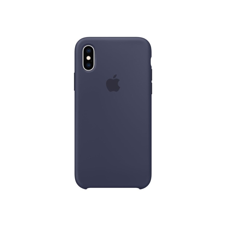 iPhone XS Silicone Case - Midnight Blue