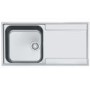 Franke MRX211R Maris Slim-Top 1.0 Bowl Right Hand Drainer Stainless Steel Sink
