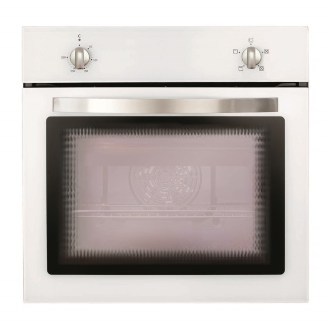 Matrix MS001WH Fanned Electric Built In Single Oven - White