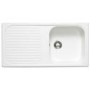 Astracast MS10WHHOMESK MSK Single Bowl Reversible Composite Sink in White