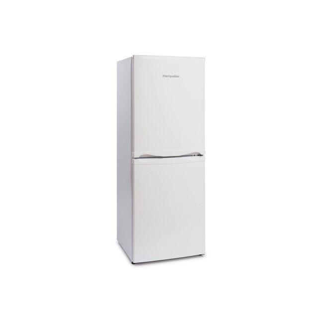 Montpellier MS152W 55x152cm Static 50-50 Freestanding Fridge Freezer White