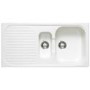 Astracast MS15WHHOMESK MSK 1.5 Bowl Reversible Composite Sink in White