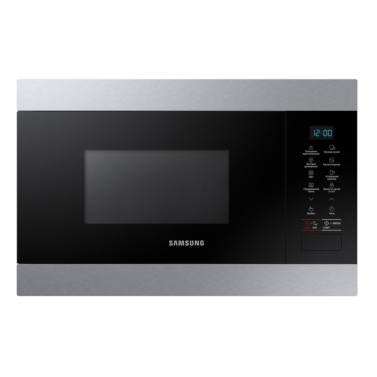 Samsung MS22M8074AT 22L BuiltIn Standard Microwave Stainless Steel