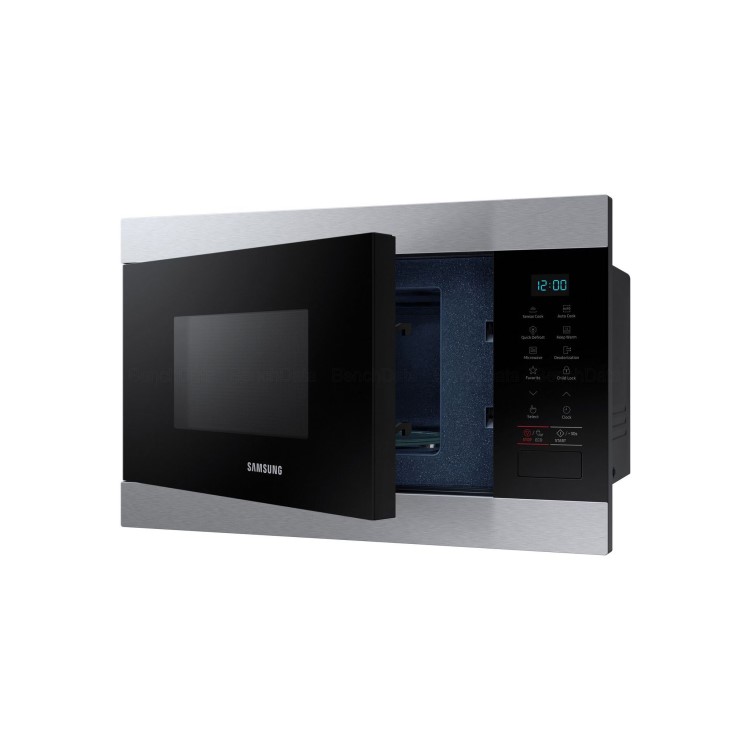 GRADE A1 - Samsung MS22M8074AT 22L Built-In Standard Microwave - Stainless Steel