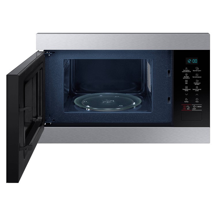 GRADE A1 - Samsung MS22M8074AT 22L Built-In Standard Microwave - Stainless Steel