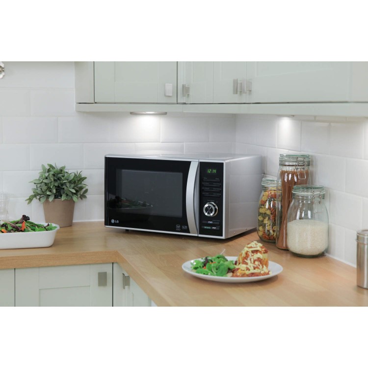 LG MS2383B 23L Solo Microwave Oven Silver