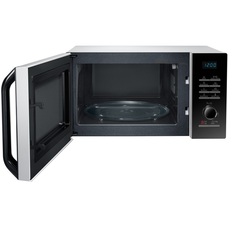 Samsung MS23H3125AW 23L Microwave Oven - White with Black Front