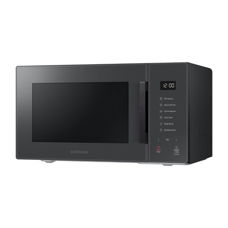 Samsung MS23T5018AC/EU 23L 800W Freestanding Solo Microwave Oven – Black  Compact Kitchen Microwave with Fast Even Heating & Stylish Modern Design