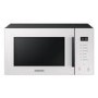 Samsung 23L Glass Front Solo Microwave - Cotta White