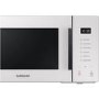 Samsung 23L Glass Front Solo Microwave - Cotta White