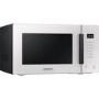 Samsung 23L Glass Front Solo Microwave - Cotta White