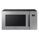MS23T5018AG Samsung Glass Front 23L Freestanding Solo Microwave - Grey