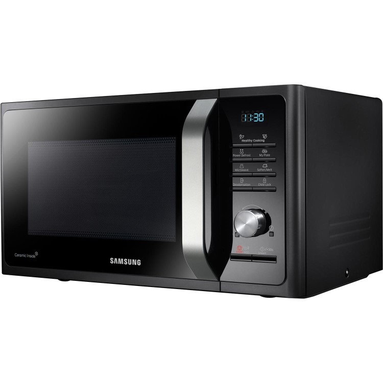 Refurbished Samsung MS28F303TFK 28L 800W Solo Microwave Black