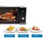 Refurbished Samsung MS28F303TFK 28L 800W Solo Microwave Black