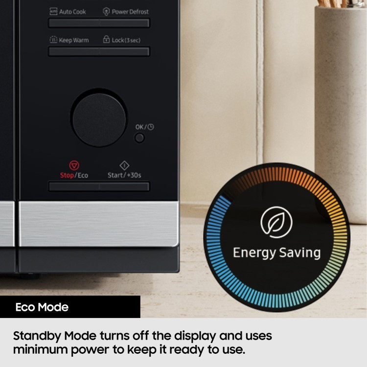 Samsung 32L Freestanding Microwave Oven - Stainless Steel