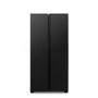Refurbished Fridgemaster MS83430EB Freestanding 441 Litre Frost Free American Fridge Freezer Black